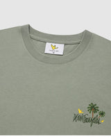 [WHAT IT ISNT] Retro Vacation Short Sleeve T-shirt 2色 デイリー 韓国人気 男女共用 - コクモト KOCUMOTO