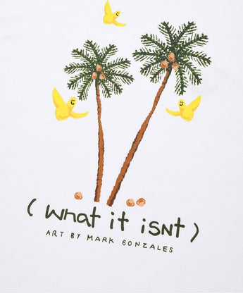 [WHAT IT ISNT] Retro Vacation Short Sleeve T-shirt 2色 デイリー 韓国人気 男女共用 - コクモト KOCUMOTO