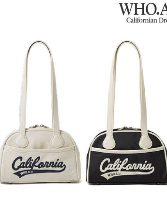 [WHO.A.U] California Nylon Bowling Bag 2色 (WHBGE2401A) 新商品 カジュアルバッグ - コクモト KOCUMOTO