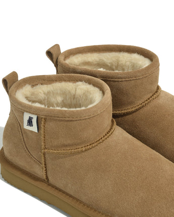 [YALE] 23F/W HERITAGE DAN SUEDE MINI BOOTS _ BEIGE (ヒール3.5) 冬のブーツ - コクモト KOCUMOTO