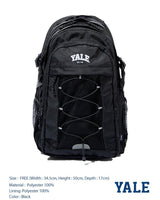 [YALE] [900D PET RECYCLED] LEARNING CLUB PACK _BLACK 30L 新商品 新学期 学生バッグ - コクモト KOCUMOTO