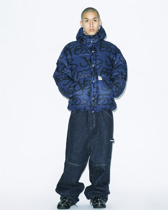 [YESEYESEE] 23F/W Hooded Down Jacket Navy - コクモト KOCUMOTO