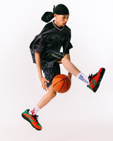 [YESEYESEE] X REEBOK Basketball Mesh Tee_Black ストリートファッション 韓国ファッション - コクモト KOCUMOTO