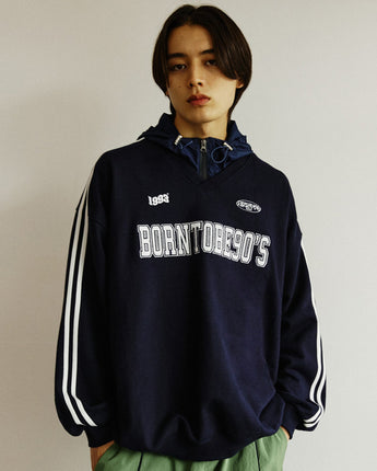 [1993studio] [人気] 90S TRACK SWEATSHIRT_NAVY - コクモト KOCUMOTO