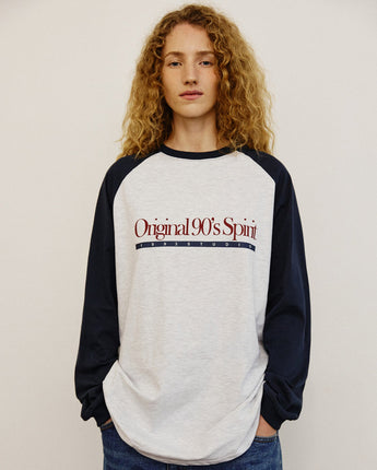 [1993studio] [韓国ベスト] ORIGINAL RAGLAN LONG SLEEVE - コクモト KOCUMOTO