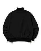 [1993studio] [韓国ベスト] VINTAGE HALF ZIP-UP_BLACK - コクモト KOCUMOTO