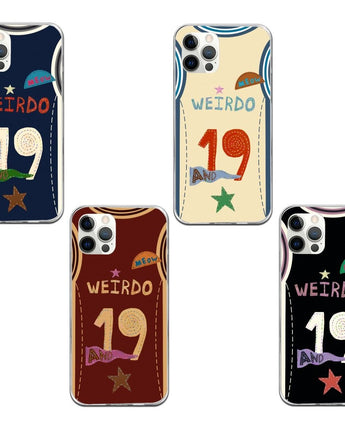 [1AND90] [Jell Hard Case] Im Weirdo iPhone 15 / iPhone 14 / iPhone 13 - コクモト KOCUMOTO