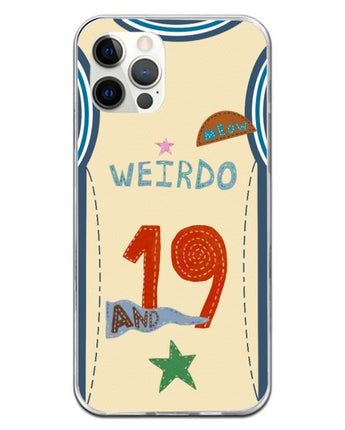 [1AND90] [Jell Hard Case] Im Weirdo iPhone 15 / iPhone 14 / iPhone 13 - コクモト KOCUMOTO