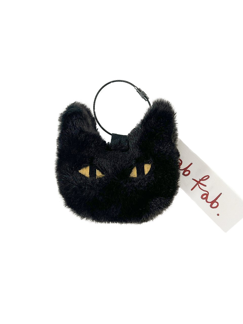 [ab fab] BIG CAT Myami Keyring _Big black cat [限定販売] [韓国人気] - コクモト KOCUMOTO