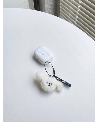 [ab fab] Mummy Keyring _ White dog [限定販売] [韓国人気] - コクモト KOCUMOTO