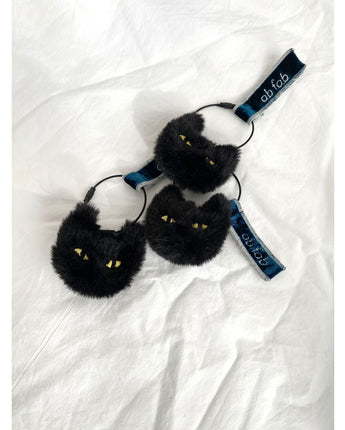 [ab fab] Myami Keyring _ Black cat [限定販売] [韓国人気] - コクモト KOCUMOTO
