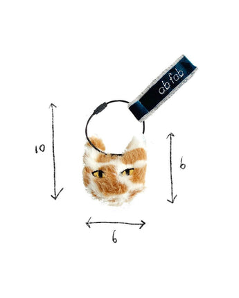 [ab fab] Myami Keyring _ Cheese cat [限定販売] [韓国人気] - コクモト KOCUMOTO