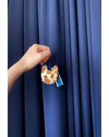 [ab fab] Myami Keyring _ Cheese cat [限定販売] [韓国人気] - コクモト KOCUMOTO