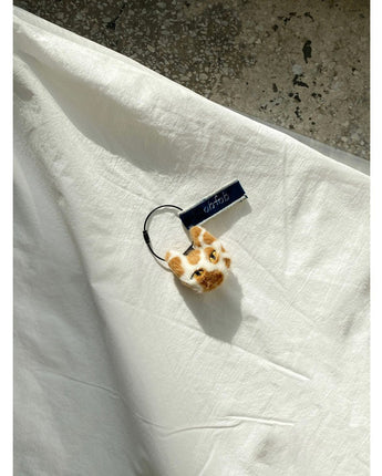 [ab fab] Myami Keyring _ Cheese cat [限定販売] [韓国人気] - コクモト KOCUMOTO