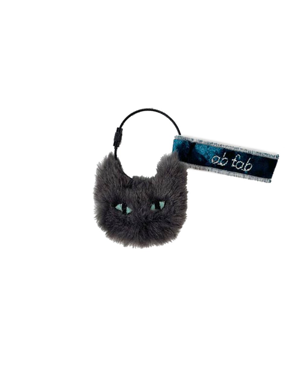 [ab fab] Myami Keyring _ Russian blue cat [限定販売] [韓国人気] - コクモト KOCUMOTO