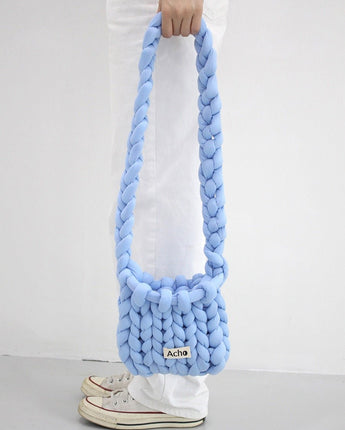 [ACHO]韓国ファッションKnitted Crossbody Bag - コクモト KOCUMOTO