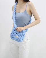 [ACHO]韓国ファッションKnitted Crossbody Bag - コクモト KOCUMOTO