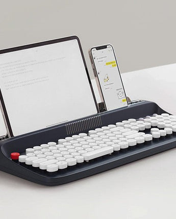 [actto] Retro Bluetooth5.0 multi-pairing full array keyboard 5色 [B503]/低騒音/ /スマートフォン/タブレット/Android/Windows/iso/mac/ - コクモト KOCUMOTO