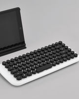 [actto] Retro Pop Mini Bluetooth 3.0 Keyboard 6色 BTK-03 /低騒音/ /スマートフォン/タブレット/Android/Windows/iso/mac - コクモト KOCUMOTO