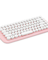 [actto] Retro Pop Mini Bluetooth 3.0 Keyboard 6色 BTK-03 /低騒音/ /スマートフォン/タブレット/Android/Windows/iso/mac - コクモト KOCUMOTO