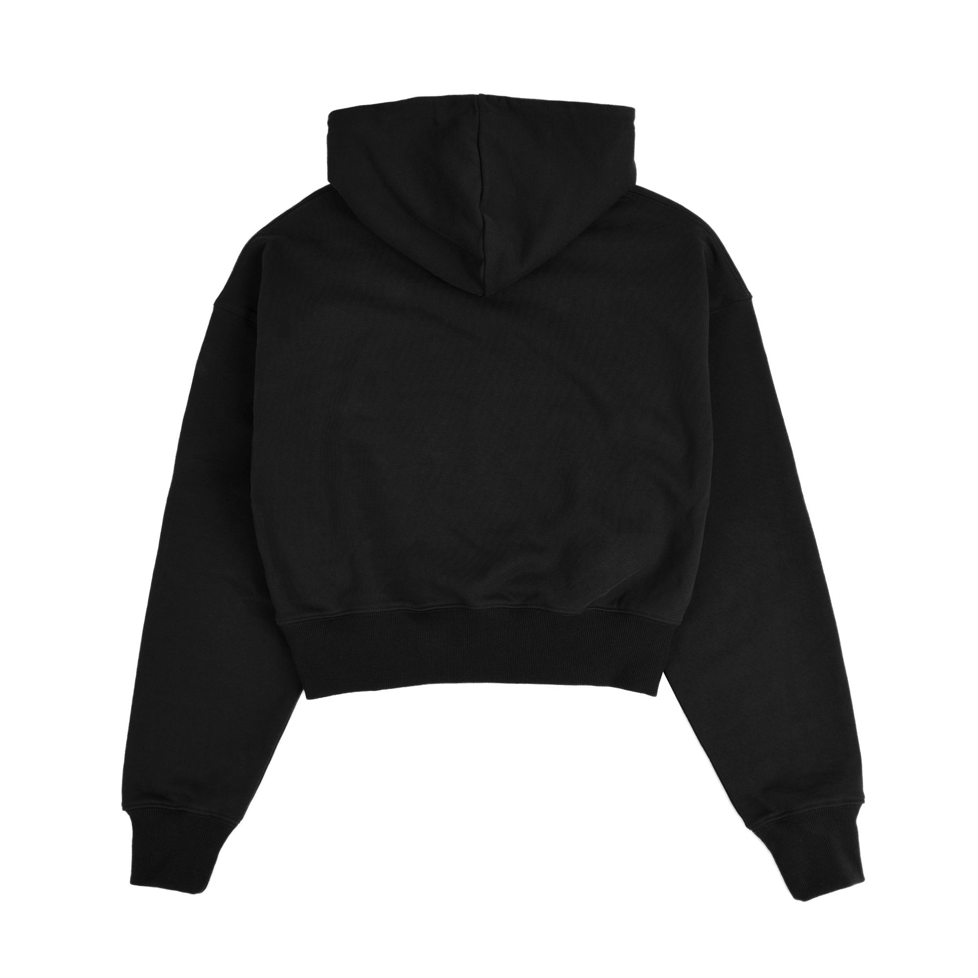 [AEAE ] 23F/W Flashed Cats Eye Crop Hoodie -[BLACK] - コクモト KOCUMOTO