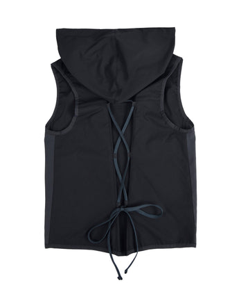 [AEAE] 23F/W String Lace-up Vest -[BLACK] - コクモト KOCUMOTO