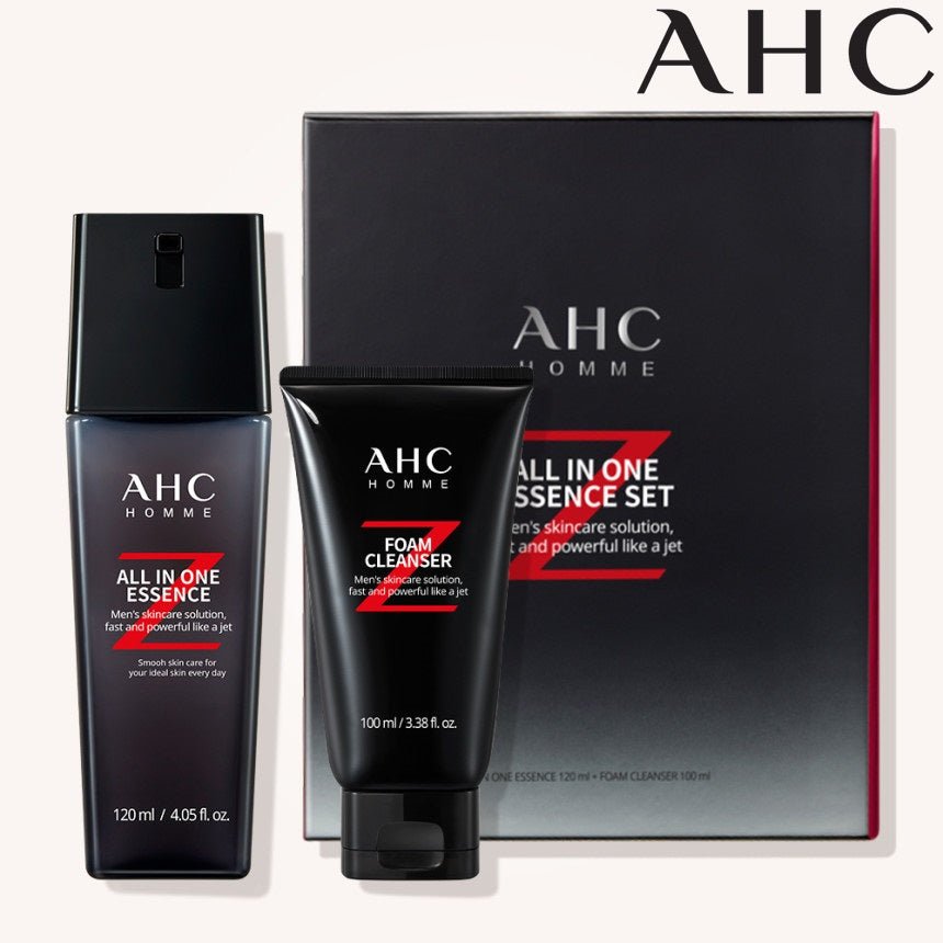 [AHC] HOMME ZET ALL IN ONE ESSENCE 2種 セット / 韓国 男性化粧品 - コクモト KOCUMOTO