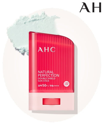 [AHC] NATURAL PERFECTION DOUBLE SHIELD SUN STICK 22g (SPF 50+/PA++++)/ UVケア 日焼け止め 韓国化粧品 - コクモト KOCUMOTO
