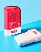 [AHC] NATURAL PERFECTION DOUBLE SHIELD SUN STICK 22g (SPF 50+/PA++++)/ UVケア 日焼け止め 韓国化粧品 - コクモト KOCUMOTO