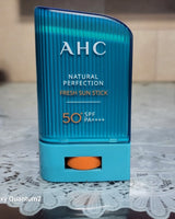 [AHC] NATURAL PERFECTION FRESH SUN STICK 22g (SPF 50+/PA++++)/ UVケア 日焼け止め 韓国化粧品 - コクモト KOCUMOTO