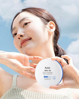 [AHC] SAFE ON CICA CARMING SUN CUSHION 25g (moisturizing&barrier care) SPF 50+/ PA ++++ / UVケア 日焼け止め 韓国化粧品 - コクモト KOCUMOTO