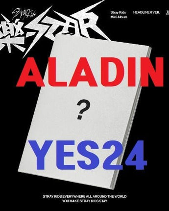 [ALADIN/YES24特典] Stray Kids (ストレイキッズ) - 樂-STAR (HEADLINER VER.) - コクモト KOCUMOTO