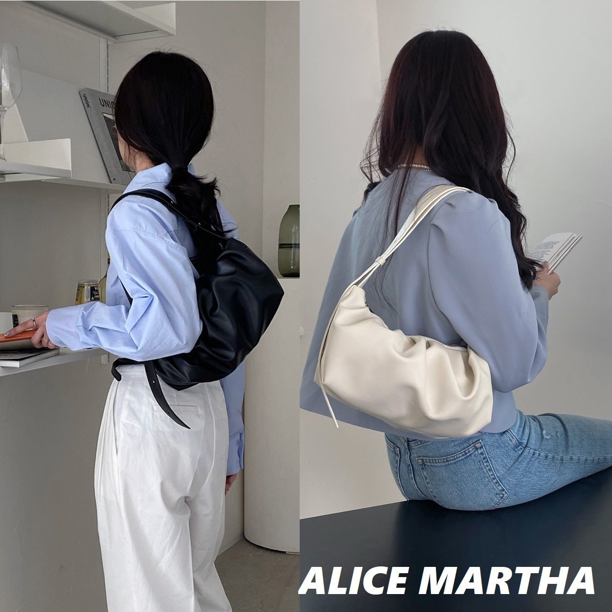 [ALICE MARTHA] Erin 11Colors Shirring Bag - コクモト KOCUMOTO