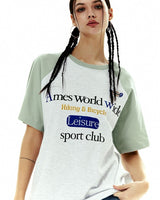 [AMES-WORLDWIDE] 23 S/S 韓国人気 CLASSIC LOGO RAGLAN TEE [2色] 男女共用 韓国人気 韓国ファッション ストリートファッション - コクモト KOCUMOTO