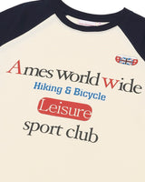 [AMES-WORLDWIDE] 23 S/S 韓国人気 CLASSIC LOGO RAGLAN TEE [2色] 男女共用 韓国人気 韓国ファッション ストリートファッション - コクモト KOCUMOTO