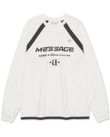 [AMES-WORLDWIDE] MESSAGE LOGO RAGLAN LS TEE 2色 新商品 新商品 韓国ファッション 韓国人気 ストリートファッション - コクモト KOCUMOTO