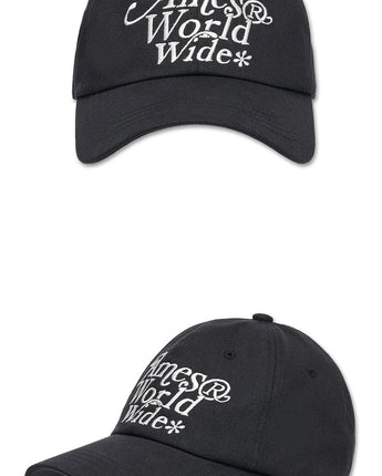 [AMES-WORLDWIDE] SIGNATURE LOGO BALL CAP 3色 新商品 韓国人気 男女共用 ストリートファッション - コクモト KOCUMOTO