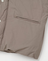 [AOTT] RAGLAN BALLOONFIT SHORT PADDING _ BROWN (22FWJK07) 新商品 韓国ファッション - コクモト KOCUMOTO