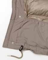 [AOTT] RAGLAN BALLOONFIT SHORT PADDING _ BROWN (22FWJK07) 新商品 韓国ファッション - コクモト KOCUMOTO