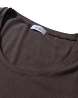 [as on] ROUND DEEP U NECK TEE 4色 新商品 女性服 韓国ファッション 韓国人気 大学生 学生ファッション ストリートファッション 贈り物 - コクモト KOCUMOTO