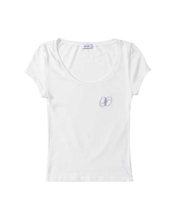 [as on] ROUND DEEP U NECK TEE 4色 新商品 女性服 韓国ファッション 韓国人気 大学生 学生ファッション ストリートファッション 贈り物 - コクモト KOCUMOTO