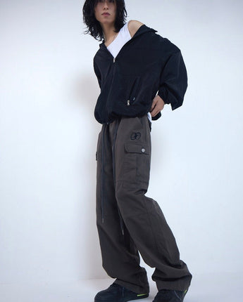 [as on] TAUNTON STRING CARGO PANTS 3色 新商品 男女共用 韓国ファッション 韓国人気 大学生 ストリートファッション 贈り物 - コクモト KOCUMOTO