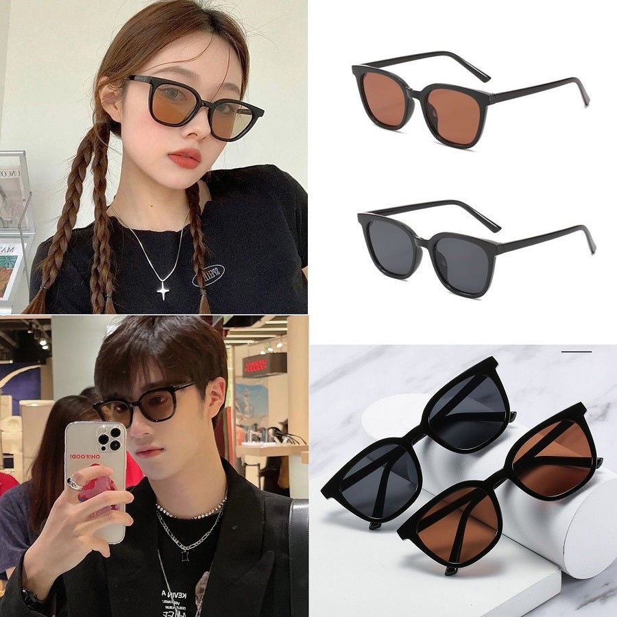[Bean&Co] Unisex Tint Horn Frame Sunglasses 2色