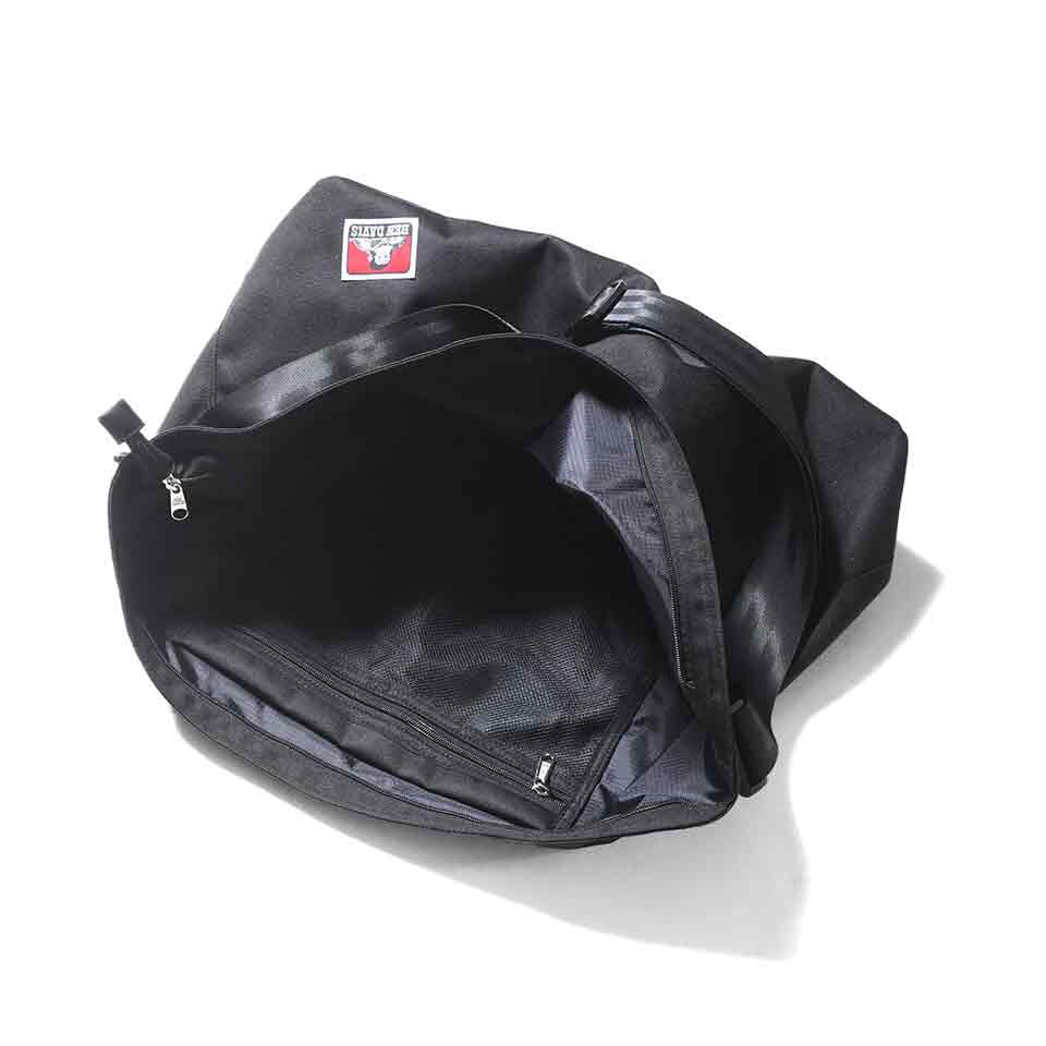 [BEN DAVIS] ORIGINAL BIG SHOULDER BAG_BLACK 新学期 韓国人気 デイリーバッグ - コクモト KOCUMOTO