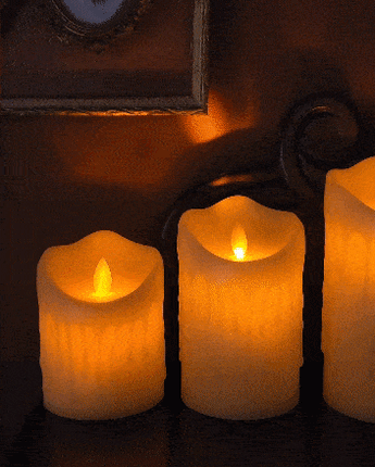 [Bondesignlab] Candle mood light 3 sizes LEDキャンドル/リアル - コクモト KOCUMOTO