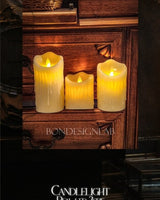 [Bondesignlab] Candle mood light 3 sizes LEDキャンドル/リアル - コクモト KOCUMOTO