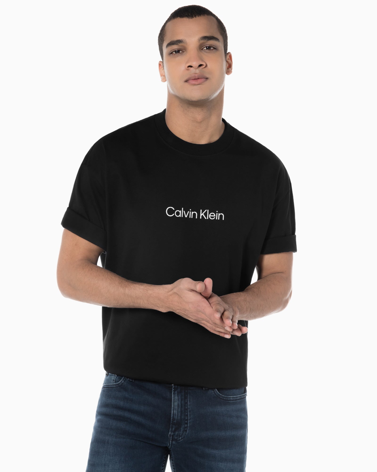 [CALVIN KLEIN] リラックスフィットスタンダードロゴ半袖Tシャツ - コクモト KOCUMOTO