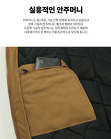 [CARHARTT] Duck Active Jacket (Quilted 裏地) _ BROWN (J140) - コクモト KOCUMOTO