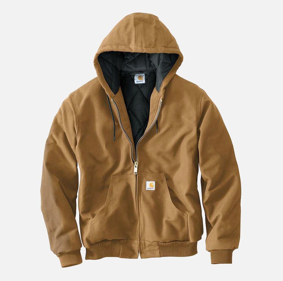 [CARHARTT] Duck Active Jacket (Quilted 裏地) _ BROWN (J140) - コクモト KOCUMOTO