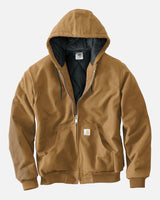 [CARHARTT] Duck Active Jacket (Quilted 裏地) _ BROWN (J140) - コクモト KOCUMOTO